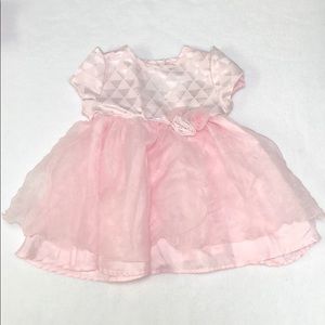 Youngland pink special occasion‎ infant dress